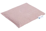 Termofor z pestek wiśni - 20x25cm - Jasny róż Wafel