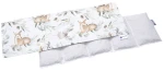 Termofor z pestkami wiśni 20x60cm - 5 komorowy - Sarny w liściach